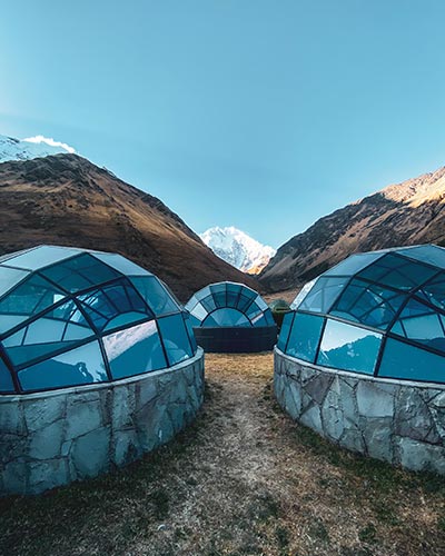 Imagen principal de la caminata Salkantay a Machu Picchu y los Sky Camp