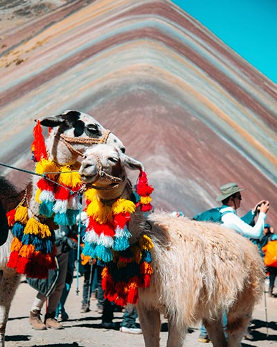 Imagen de la Montaña Arcoiris ó Vinicunca
