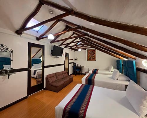 Habitación triple — Hotel Hacienda Plaza Regocijo